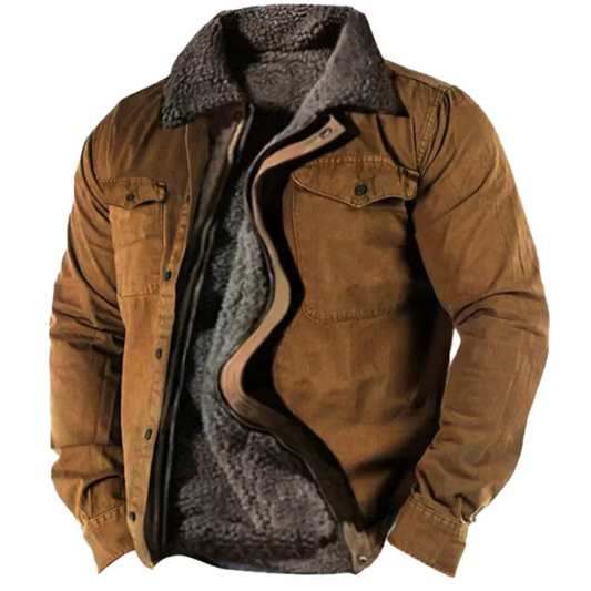 Neel | Button-Down Winter Jacket with Warm Padding for Men