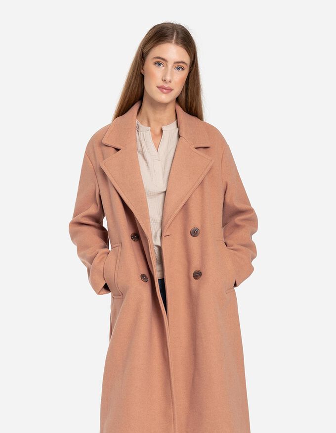 Amelia | Timeless Double-Breasted Wool Coat