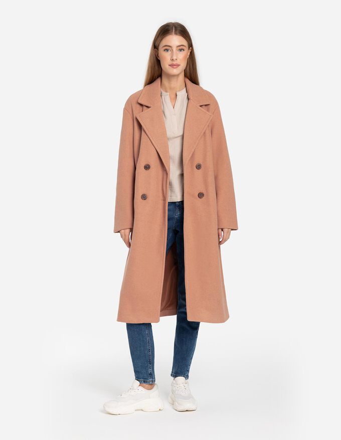 Amelia | Timeless Double-Breasted Wool Coat
