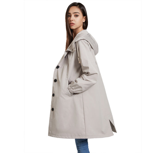 Siana | Lightweight Rain Jacket with Classic Design for Women