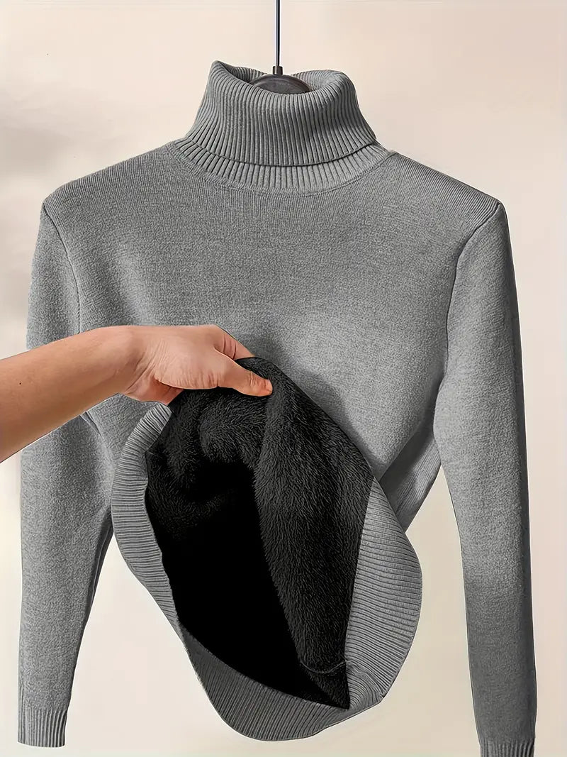 Winter Turtleneck Jumper For Women