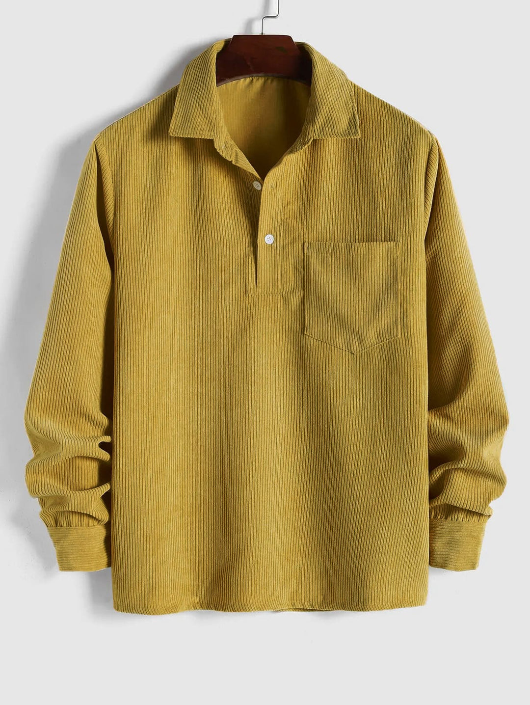 Zaiden | Corduroy Sweater with Elegant Texture for Men