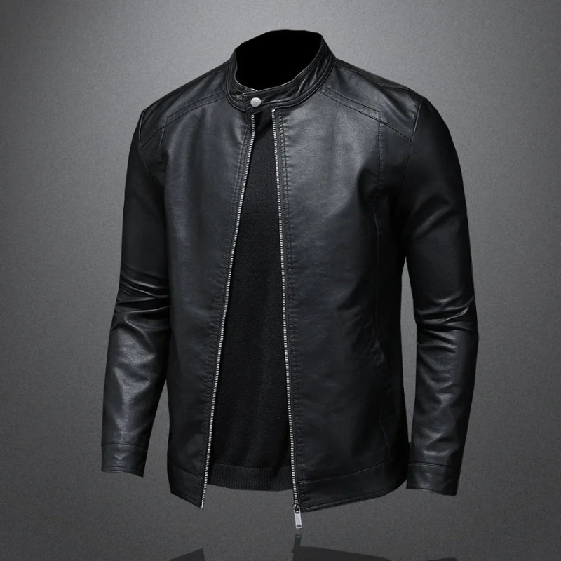 Nihal | Slim Fit Waterproof Biker Jacket for Men