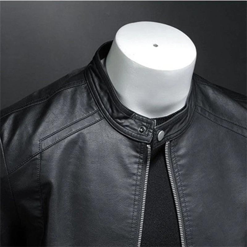 Nihal | Slim Fit Waterproof Biker Jacket for Men