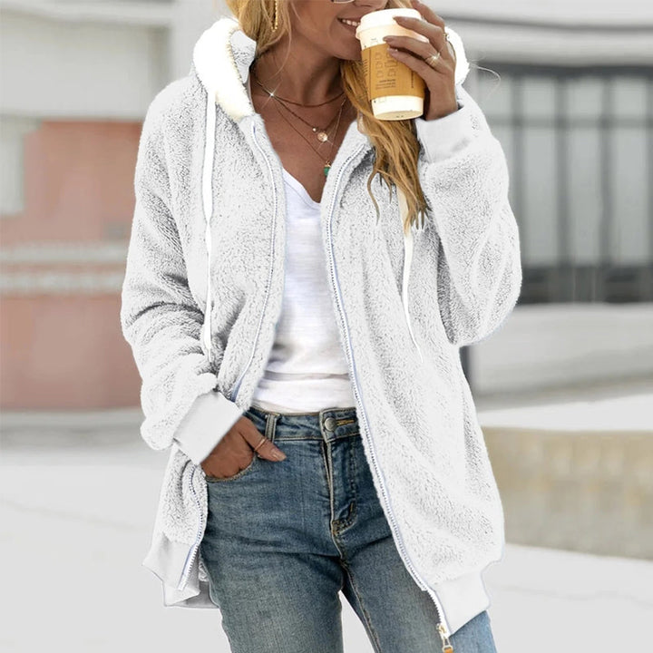 Leticia | Winter Teddy Coat With Hood for Women