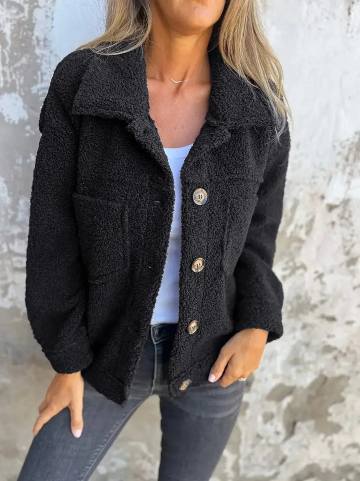 Mylene | Winter Teddy Coat Long Sleeve for Women
