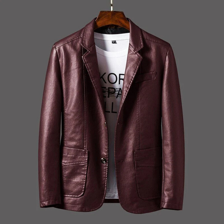 Ian | Slim Fit Formal Blazer with Long Sleeves for Men