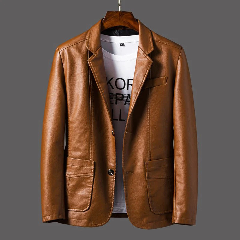 Ian | Slim Fit Formal Blazer with Long Sleeves for Men