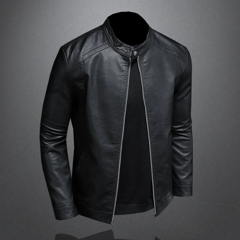 Nihal | Slim Fit Waterproof Biker Jacket for Men
