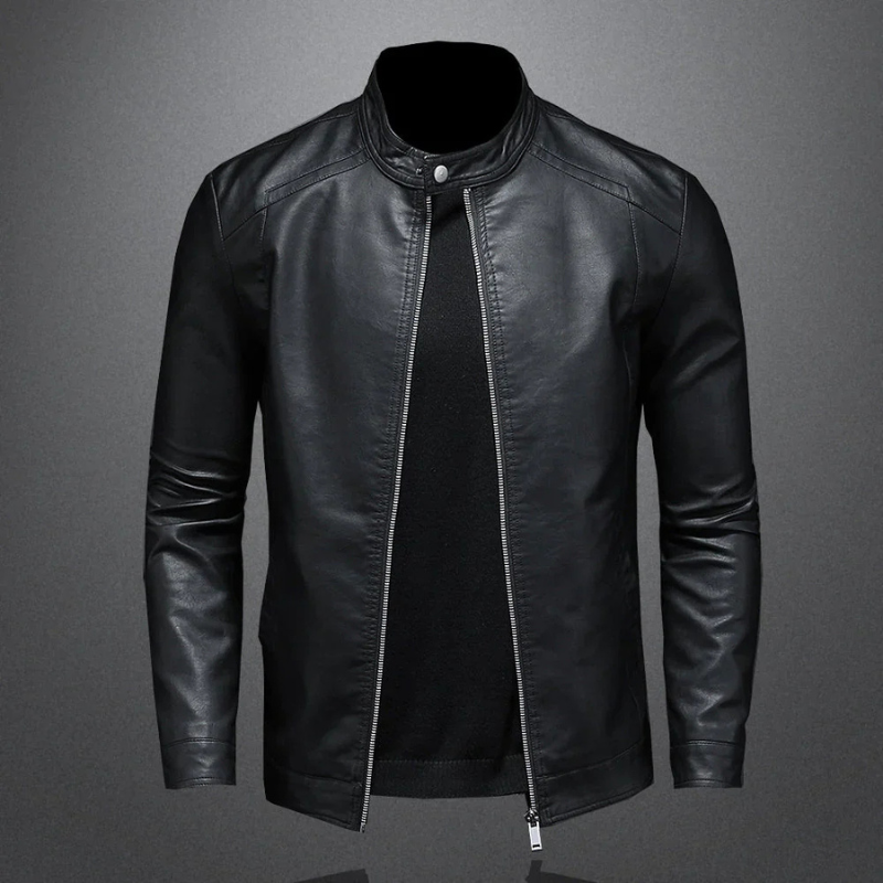 Nihal | Slim Fit Waterproof Biker Jacket for Men
