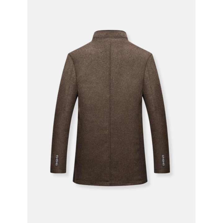 Shepherd | Trench Coat with Zipper Closure for Men