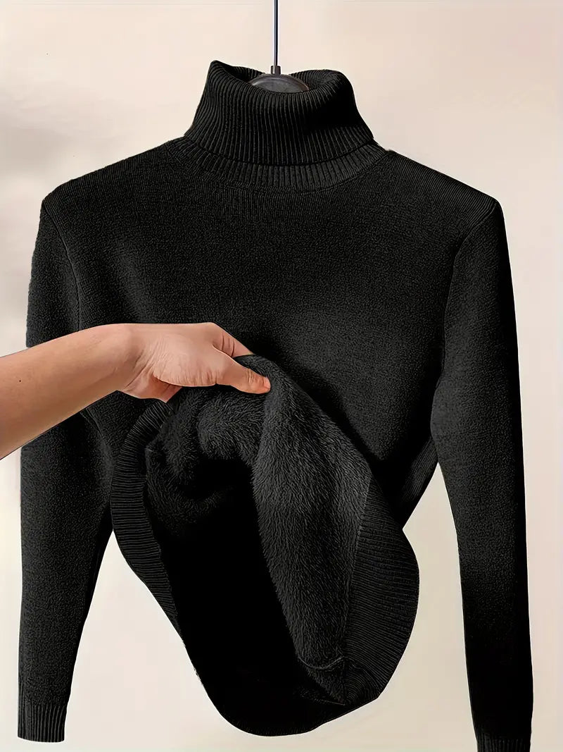 Winter Turtleneck Jumper For Women