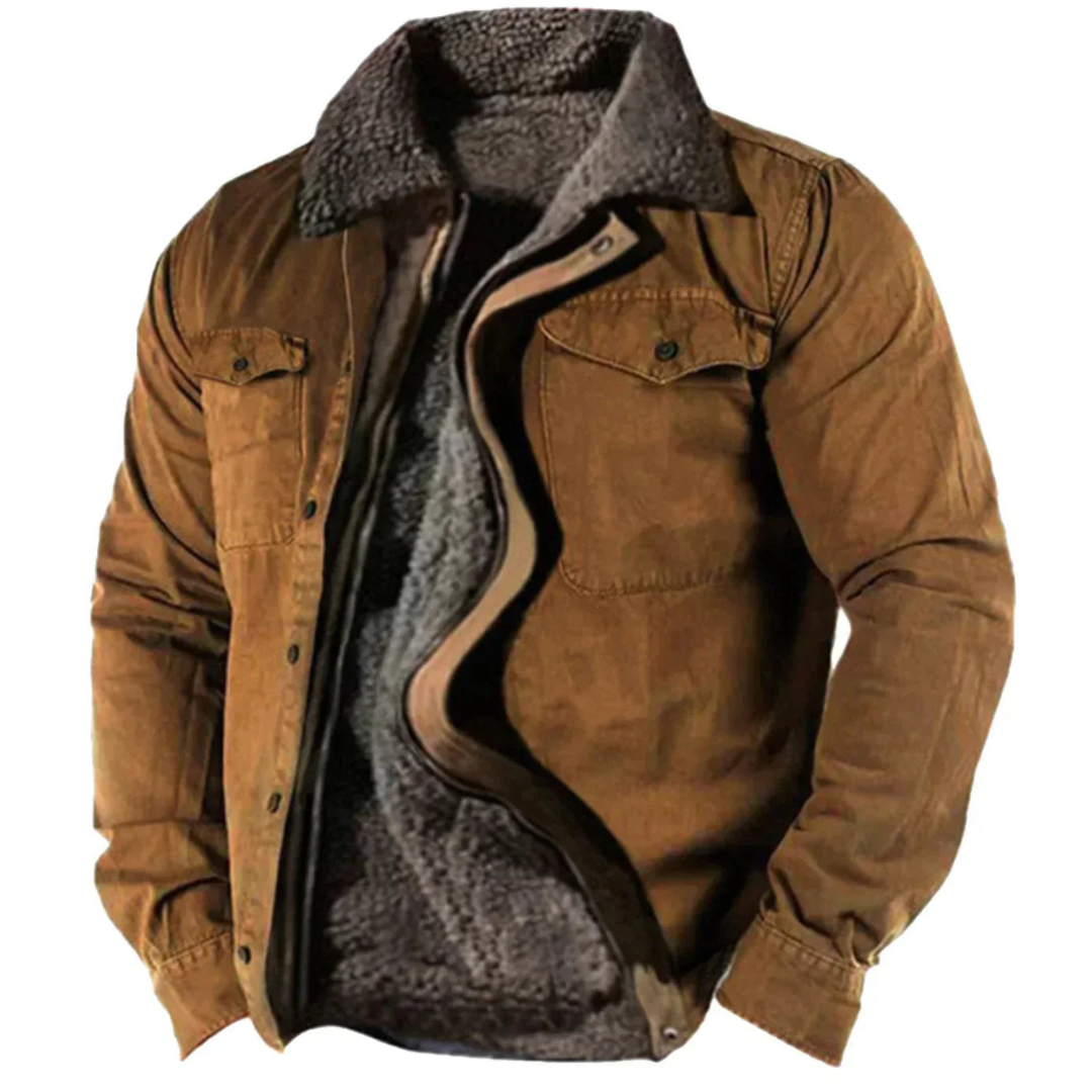 Neel | Button-Down Winter Jacket with Warm Padding for Men