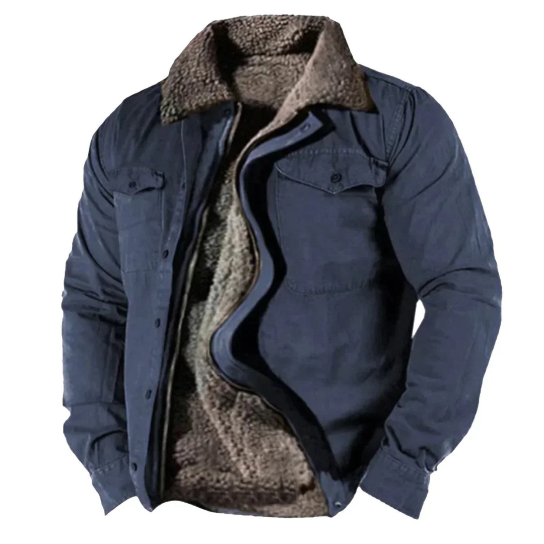 Neel | Button-Down Winter Jacket with Warm Padding for Men