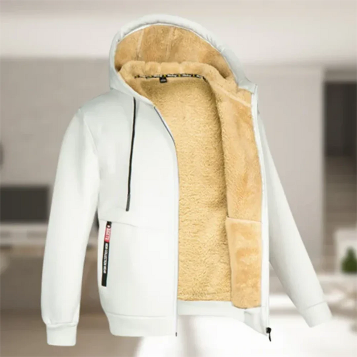 Ollie | Hooded Zip-Up Jacket with Warm Comfort for Men