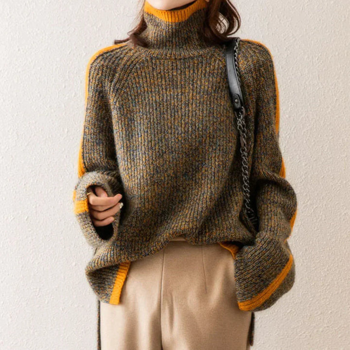 Stylish Turtleneck Jumper For Women