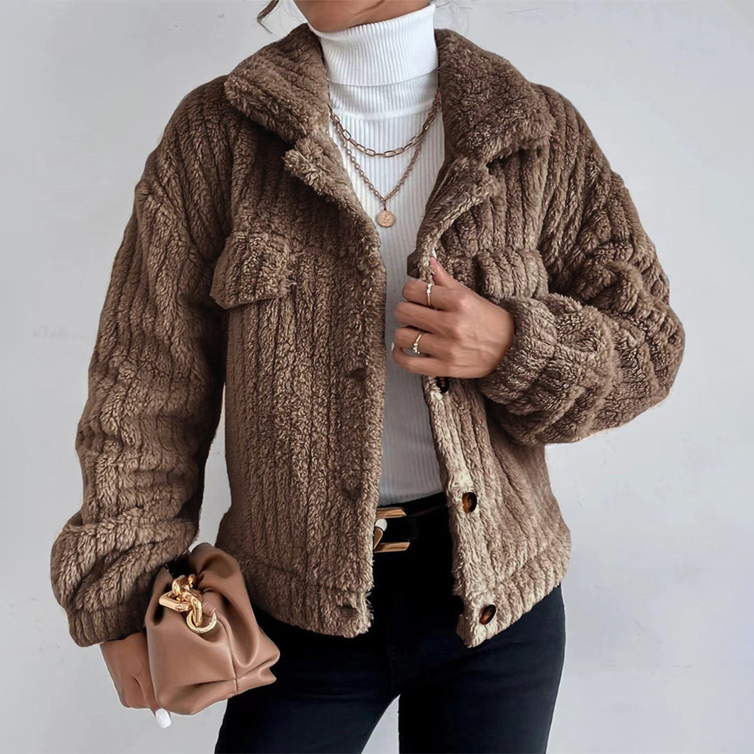 Kaydence | Short Teddy Coat Stylish for Women
