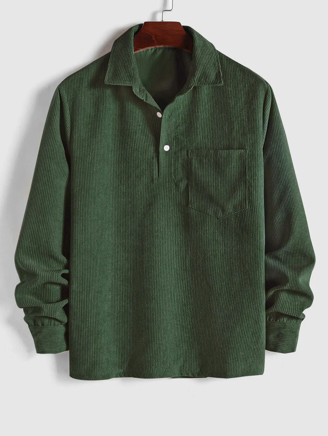 Zaiden | Corduroy Sweater with Elegant Texture for Men