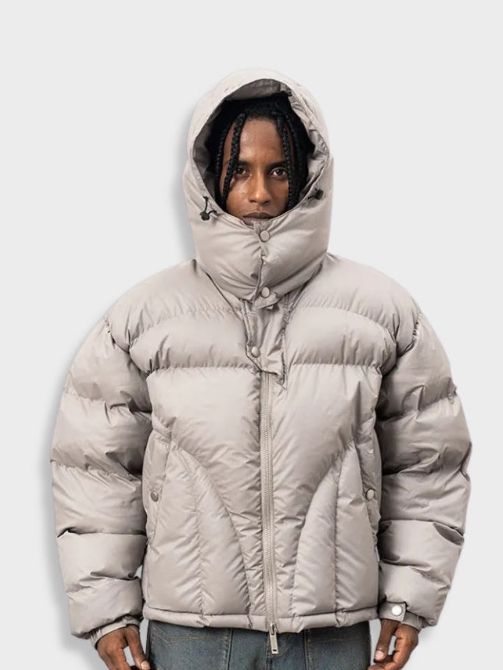 Andy | Hooded Puffer Parka Jacket with Warm Padding for Men